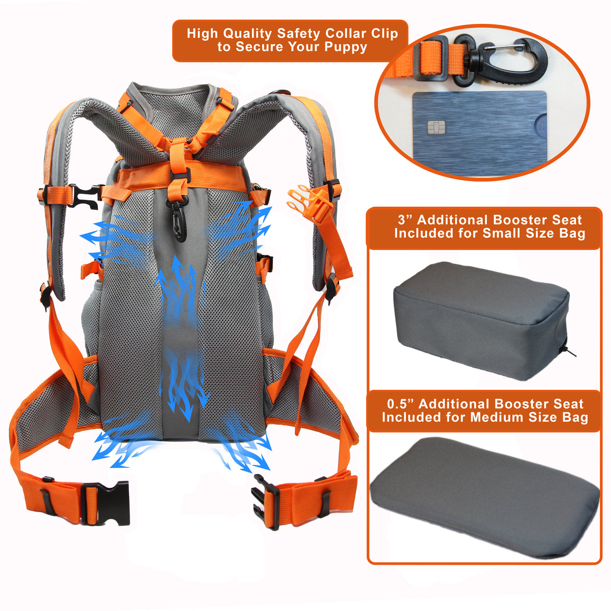 Waterproof 2024 dog backpack